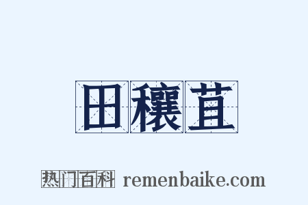 田穰苴是什么意思的图片